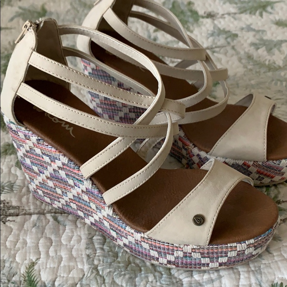 Volcom Beach Colorful Wedges